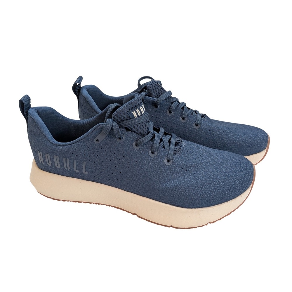 NOBULL Ripstop Runner Men's 11 Women's 12.5 Navy Gum Training Shoes